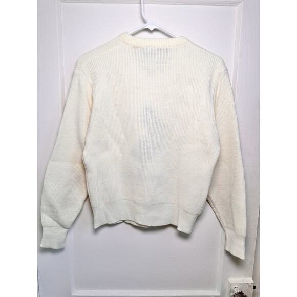 Vintage 1960s Daffy Duck American Characters Warner Brothers Tufted 3D Sweater - Picture 7 of 14